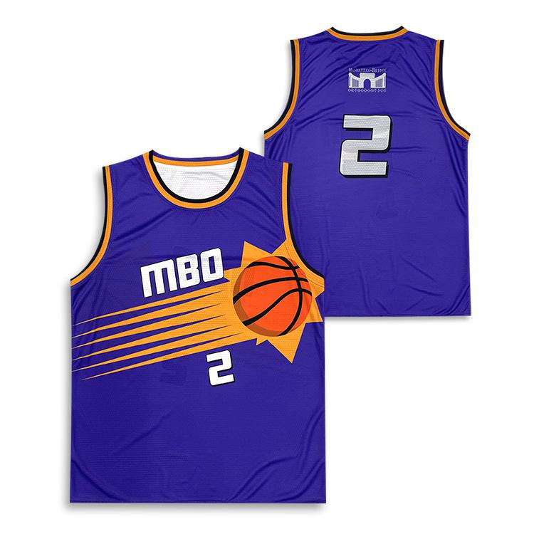 Custom Blue White Reversible Practice Basketball Jersey